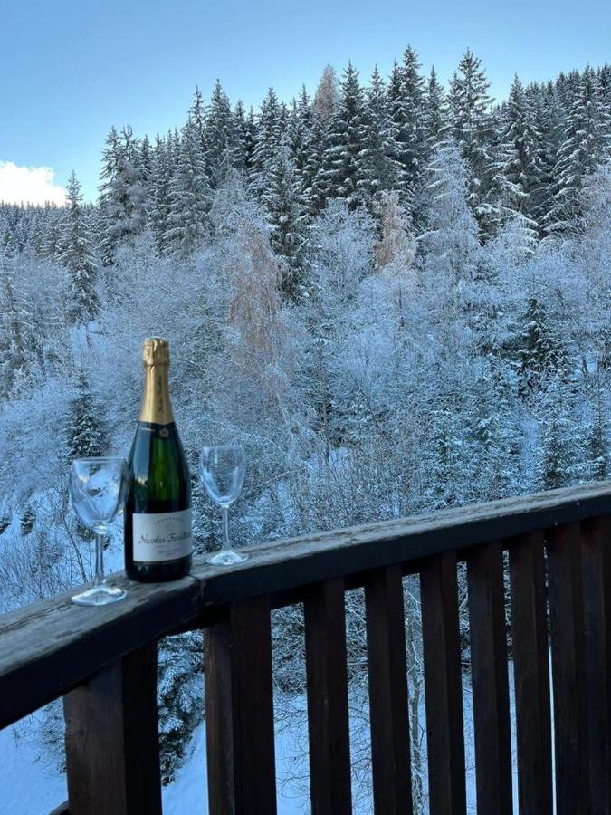 La Tania La Saboia Sleep 8 Private Sauna Lounge Dining 2 Bathrooms Kitchen 2 Balconies Ski In Out Esterno foto
